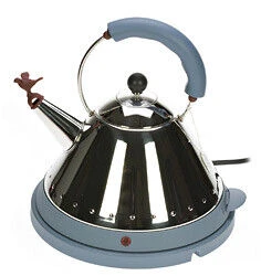 Alessi Michael Graves Waterkoker 1,5 Liter Gepolijst Rvs Blauw