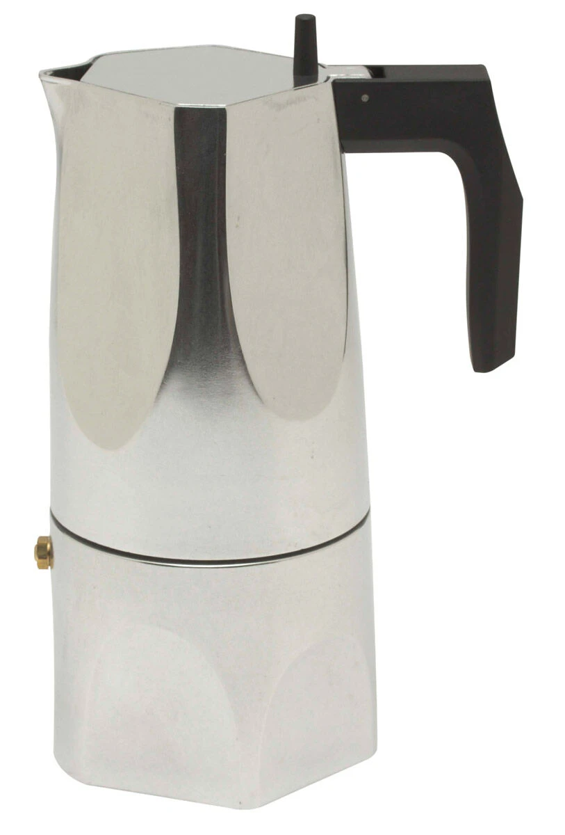 Alessi Ossidiana mokapot 6-kops aluminium glans Alessi Ossidiana Mokapot 6-kops Aluminium Glans -Goedkope Alessi winkel 2434 61907 1