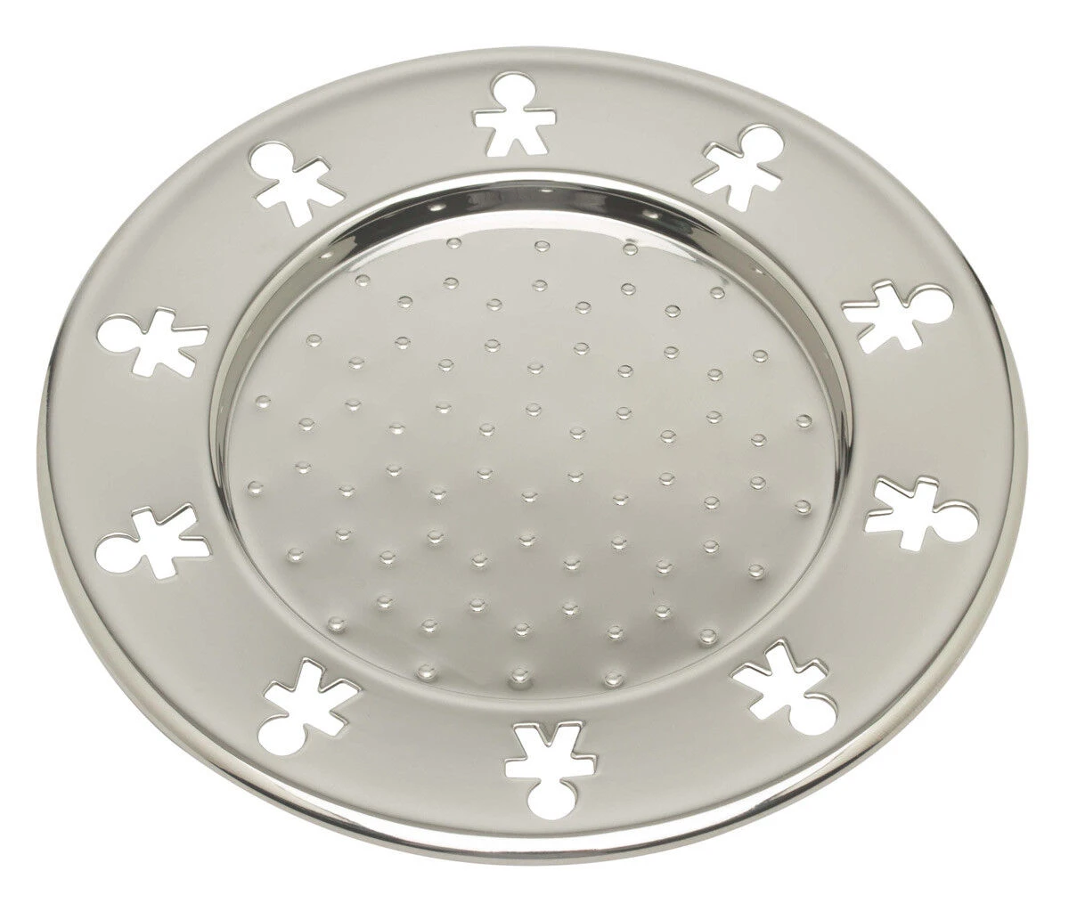 Alessi Girotondo glasonderzetter ø 13,5 cm rvs glans Alessi Girotondo Glasonderzetter ø 13,5 Cm Rvs Glans -Goedkope Alessi winkel 2853 56362 1