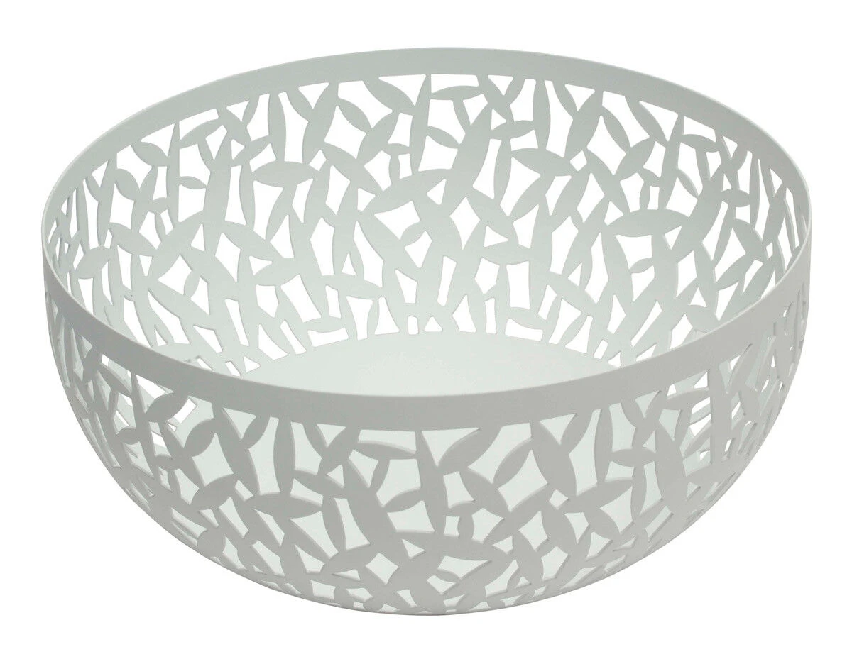 Alessi Cactus! fruitschaal rond ø 21 cm staal wit Alessi Cactus! Fruitschaal Rond ø 21 Cm Staal Wit -Goedkope Alessi winkel 4410 53187 1