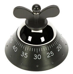 Alessi Michael Graves Keukenwekker 10,5 Cm Kunststof Zwart
