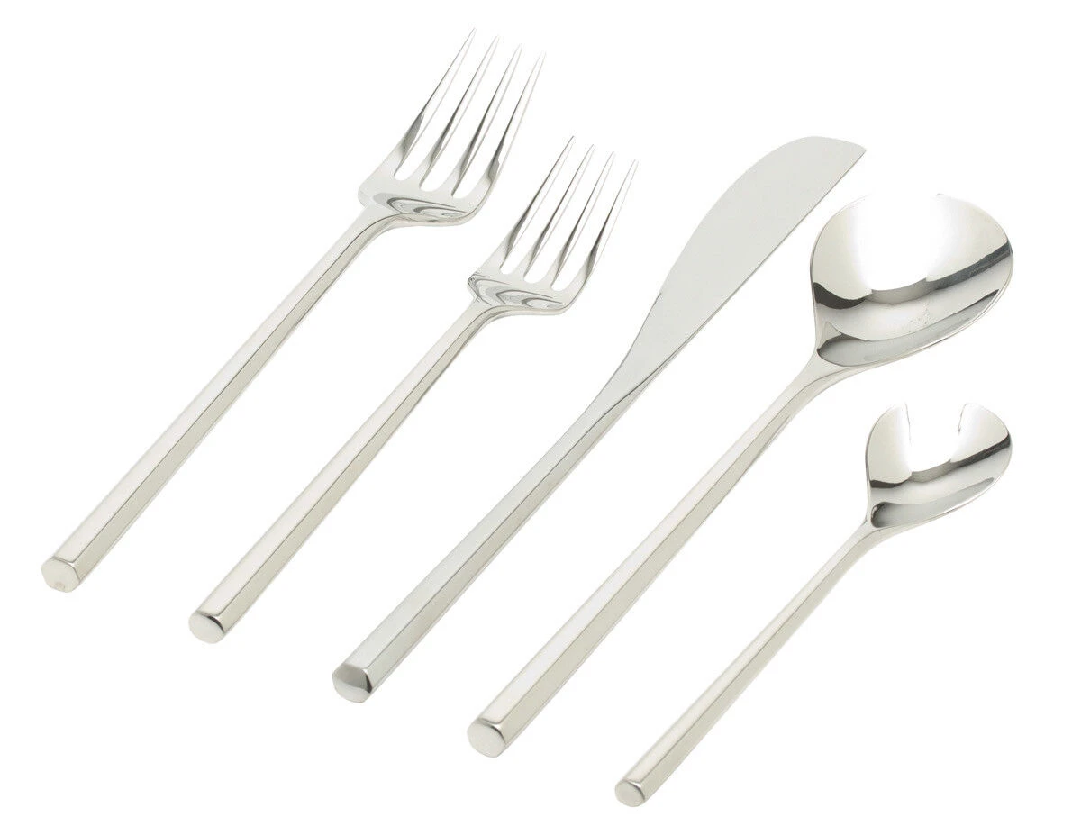 Alessi Mu bestekset 6-persoons rvs 24-delig Alessi Mu Bestekset 6-persoons Rvs 24-delig -Goedkope Alessi winkel 9195 61487 1
