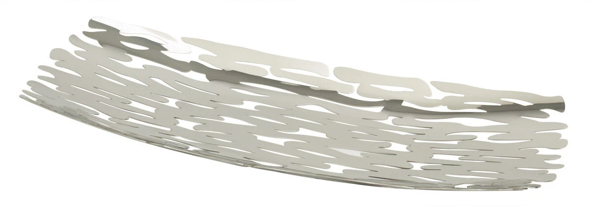 Alessi Bark fruitschaal 51,5 x 19,5 cm rvs glans Alessi Bark Fruitschaal 51,5 X 19,5 Cm Rvs Glans -Goedkope Alessi winkel 9866 70236 1