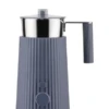 Alessi Plissé Elektrische Melkopschuimer 350 Ml Rvs Grijs -Goedkope Alessi winkel alessigrijs 1