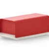 Alessi BG04 R Mattina Botervloot 21 X 9,5 Cm Porselein/rvs Rood -Goedkope Alessi winkel bg04 r 01 1 1