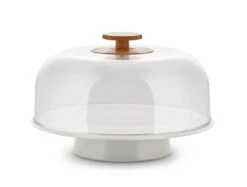 Alessi BG06 WG Mattina Taartplateau ø 31,6 Cm Porselein Warmgrijs