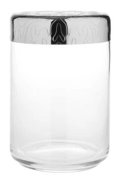 Alessi Dressed Voorraadpot 1 Liter Rvs Glas