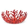 Alessi Mediterraneo Fruitschaal ø 21 Cm Rvs Rood -Goedkope Alessi winkel esi01 21 r 01