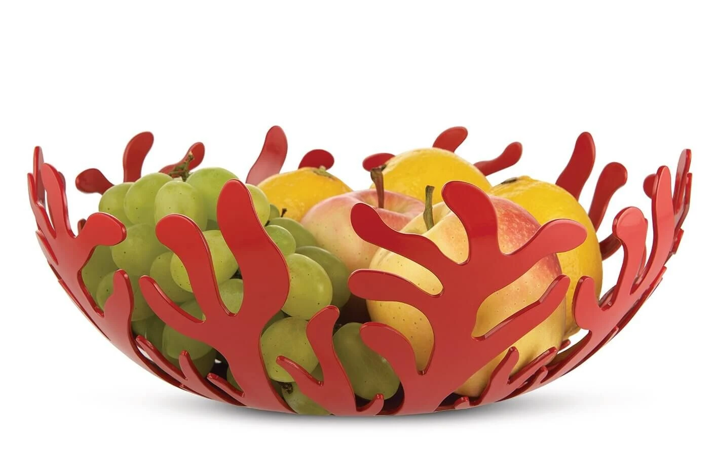 Alessi Mediterraneo fruitschaal ø 29 cm rvs rood Alessi Mediterraneo Fruitschaal ø 29 Cm Rvs Rood -Goedkope Alessi winkel esi01 29 r 02