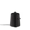 Alessi Plissé Elektrische Citruspers Kunststof Zwart -Goedkope Alessi winkel mdl07 b lat