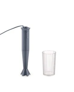 Alessi Plissé Staafmixer Kunststof Grijs