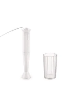 Alessi Plissé Staafmixer Kunststof Wit