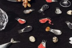 Alessi GIMR01S4 Moscardino Multifunctioneel Bestek Rvs 4 Stuks -Goedkope Alessi winkel scheda prodotto moscardino en overview