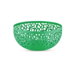 Alessi Cactus! Fruitschaal Rond ø 21 Cm Rvs Groen