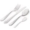 Alessi Nuovo Milano Bestekset 1-persoons Rvs Glans 4-delig -Goedkope Alessi winkel set posate nuovo milano 4pz alessi 5180s4m
